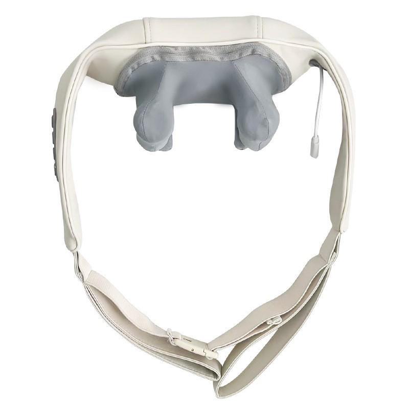 Rechargeable Neck and Shoulder Massager with Heat Therapy for Trapezius and Cervical Vertebrae