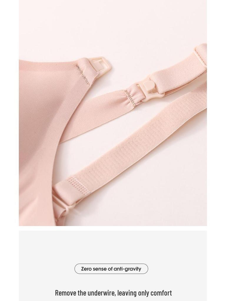 High-End Anti-Sag Nursing Bra - Summer Thin Style for Pregnant and Nursing Women