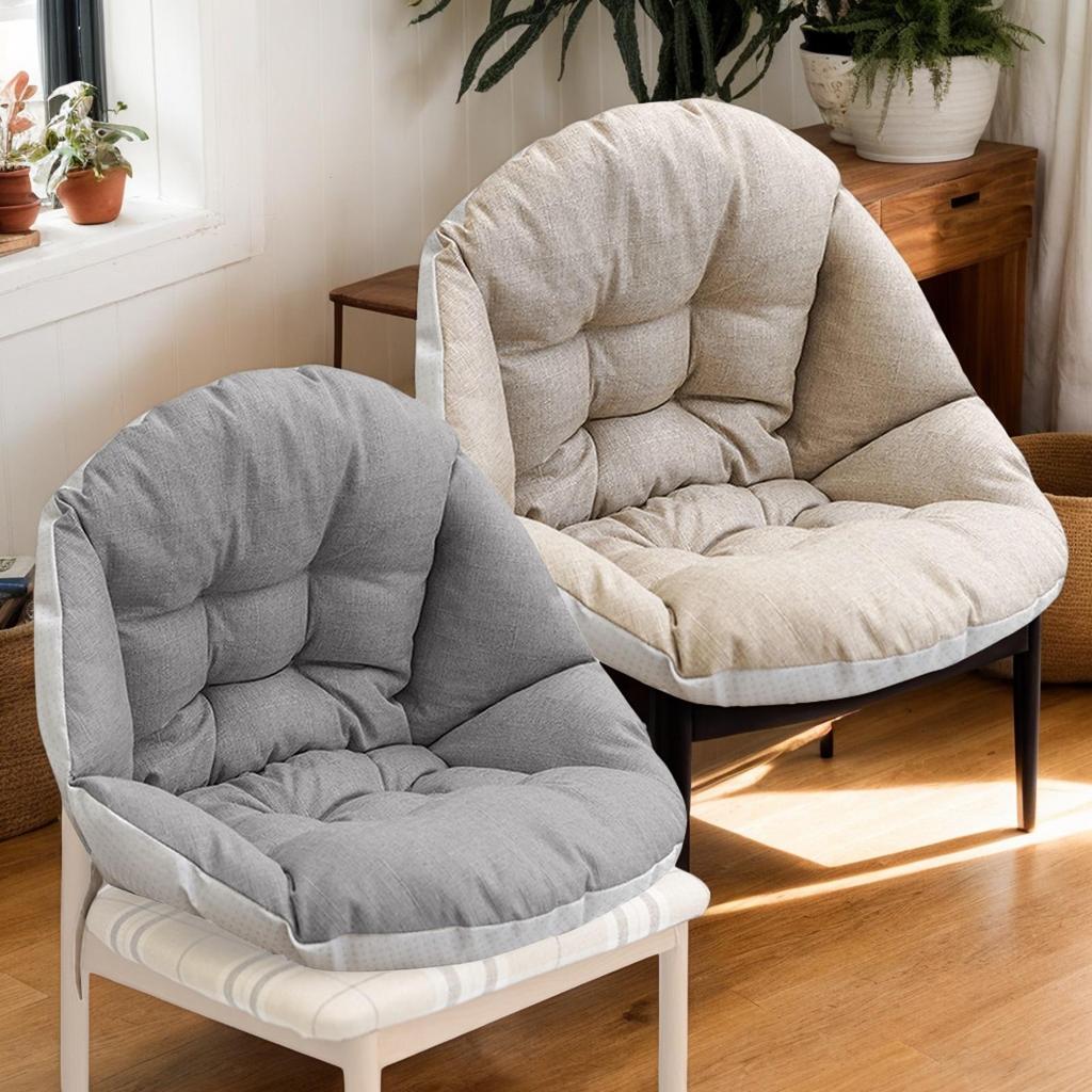 Swing Egg Chair Cushion Outdoor Basket Egg Chairs Cushion Anti-Slip Outdoor Furniture Seat Pad Backrest For Home Living Room