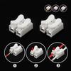 50pcs Quick Terminal Connector 1P 2P Cable Wire Connectors Spring Wire Connection Terminals Terminal Block Connector
