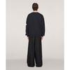 Y-3 Graphic Crew Sweatshirt Black Women Tops JX4749