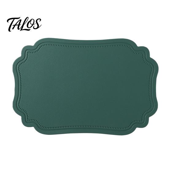 Mauspad Tischset PVC Tischset, Wasserdicht Rutschfest Tischmatte, Leicht zu Reinigen Klassisches Design Hitzebeständig Untersetzer, für Küche Esszimmer