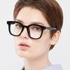 Oart Ted BLACK Square Horn-rimmed Glasses