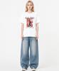 MONSTER REPUBLIC Don'T Stop Bro Red T-Shirt White_9166
