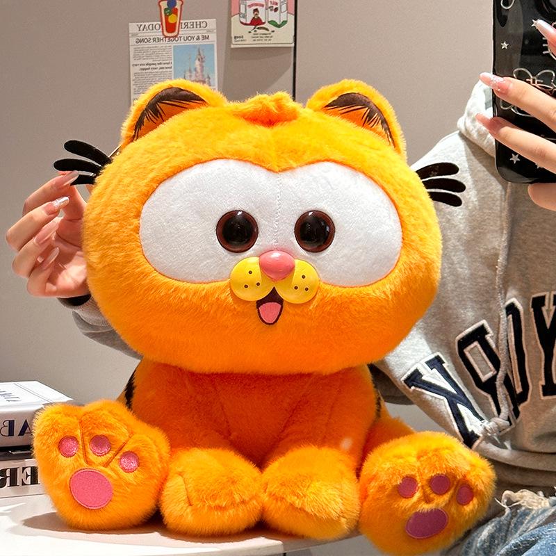 Authentic Little Garfield Cat Plush Toy - Kitten Pillow & Pendant Birthday Gift