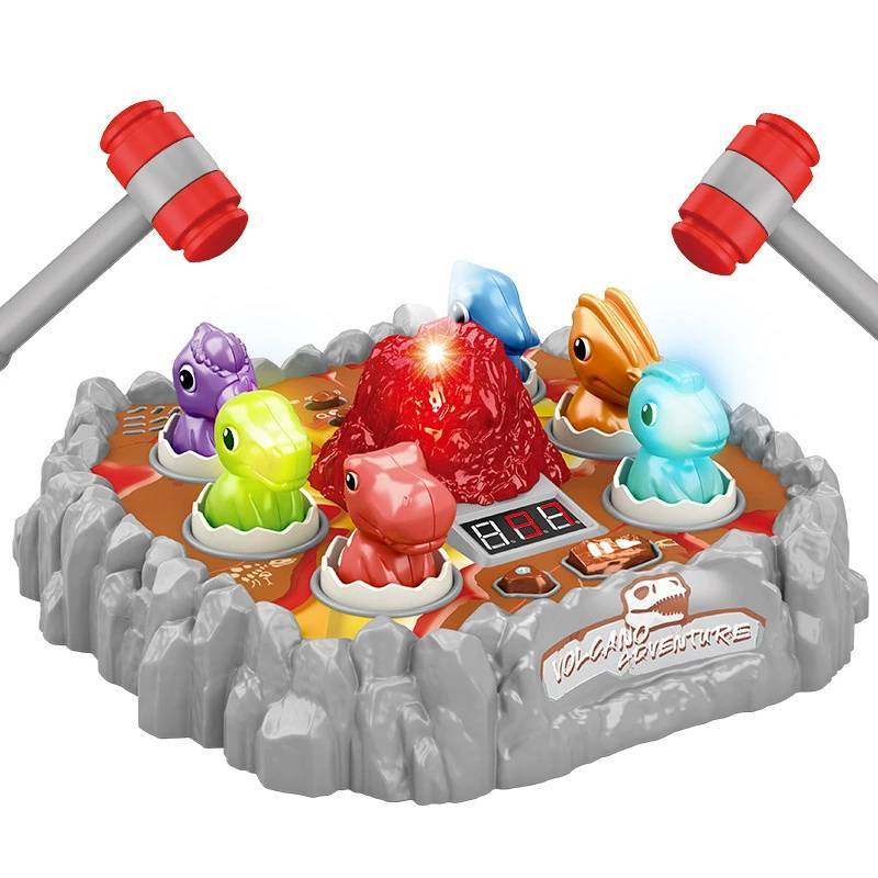 Childrens Electric Volcano Model With Spray Light For Educational Dinosaur Play Scene