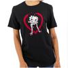 Betty Boop Vintage Classic Retro Cartoon Womens Graphic Crewneck T Shirt Tee