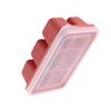 Ice Cube Trays Multipurpose 6 Grids Reusable Leakage Proof Easy Release Soft Bottom Silicone Ice Cube Molds with