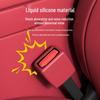 Silicone Seatbelt Base Anti-Collision Protective Sleeve for AITO M8 M9 Car Interior Decoration.