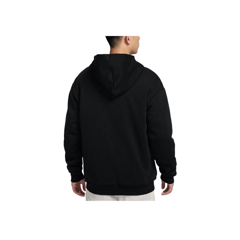 Nike Therma-Fit Devin Booker Polarowa Ciepła Luźny Krój z Kapturem Długi Rękaw Męskie kurtki Czarna HJ3898-010