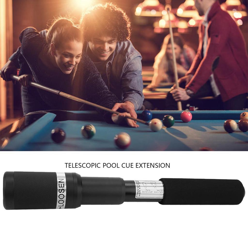 Nine ball Club Telescopic Pool Cue Extension Accessory Parts