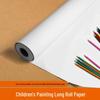 Children's Large White Paper Art Roll