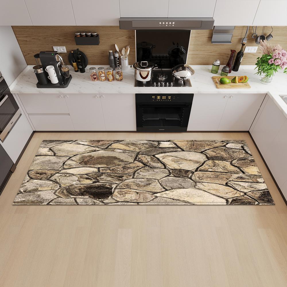 

Скандинавский кухонный коврик, коврик для двери крыльца, гостиная, спальня, длинный ковер, коридор, нескользящий пол, детский ковер 40x120cm