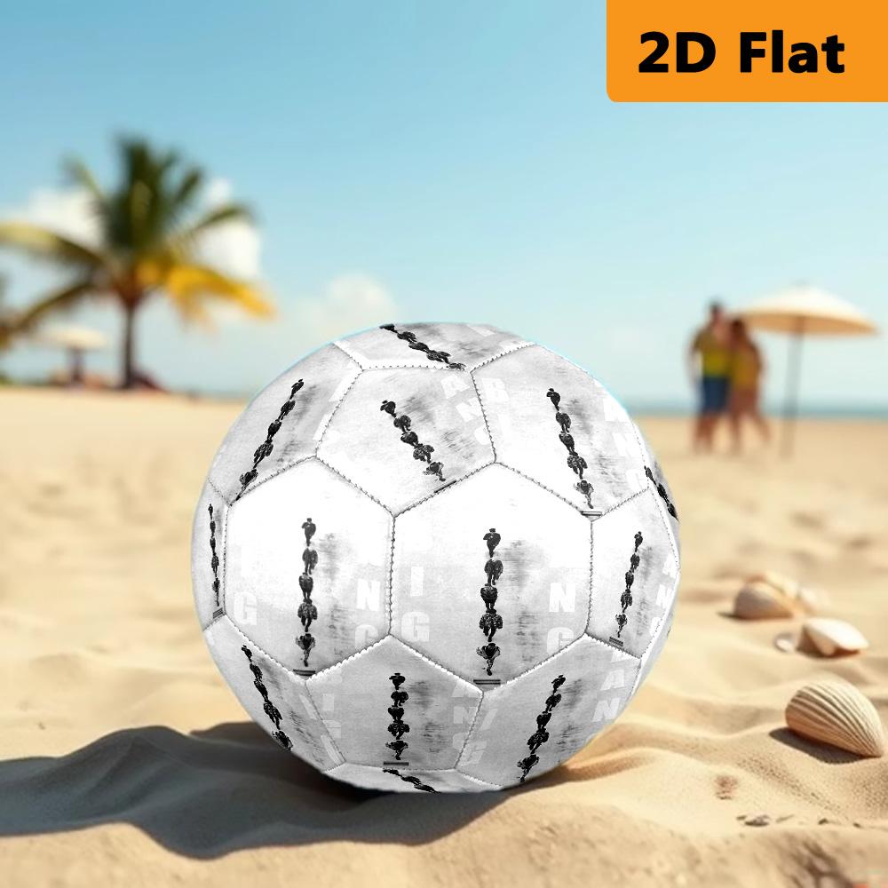 Bold Design: Big Bang Symbolism Football Suitable for Both Training and Competition Outdoor Sports Very Elastic No. 5 Football Entertainment