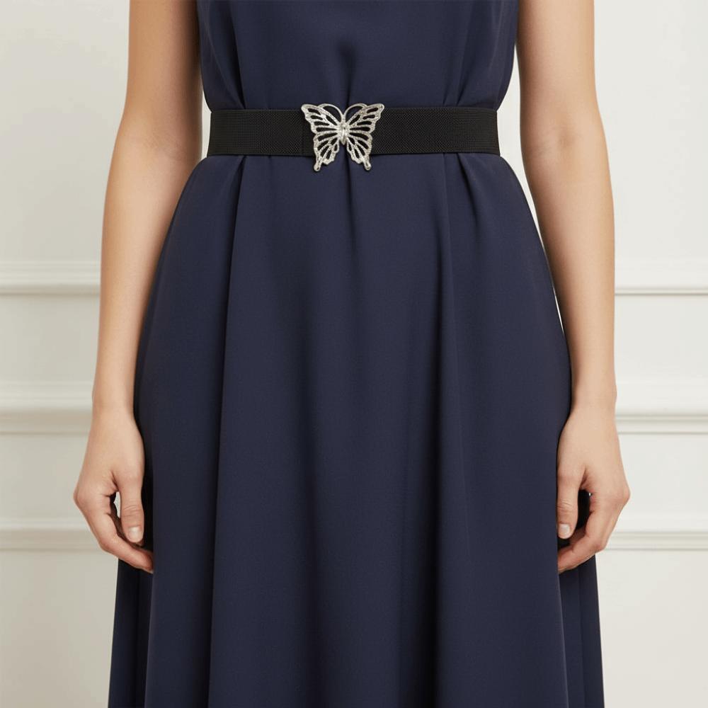 High-quality Women's Belt Hollow Butterfly Decorative Belt Trendy Waist Belt