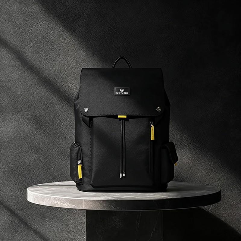 Schoolbag Backpack Men's Computer Bag High School Student School Bag Large Capacity Leisure Sports Outdoor Travel Bag