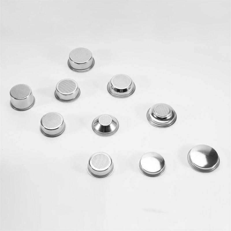 51 mm 54 mm 58 mm Nerezový košík na kávový filtr Miska na kávový prášek Kávová rukojeť Bezodpádová Univerzální miska na kávový prášek