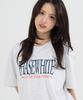 Peijeuhwaiteu [Phase_3] Slogan Logo Tee_Light Melange / 8802026-St14