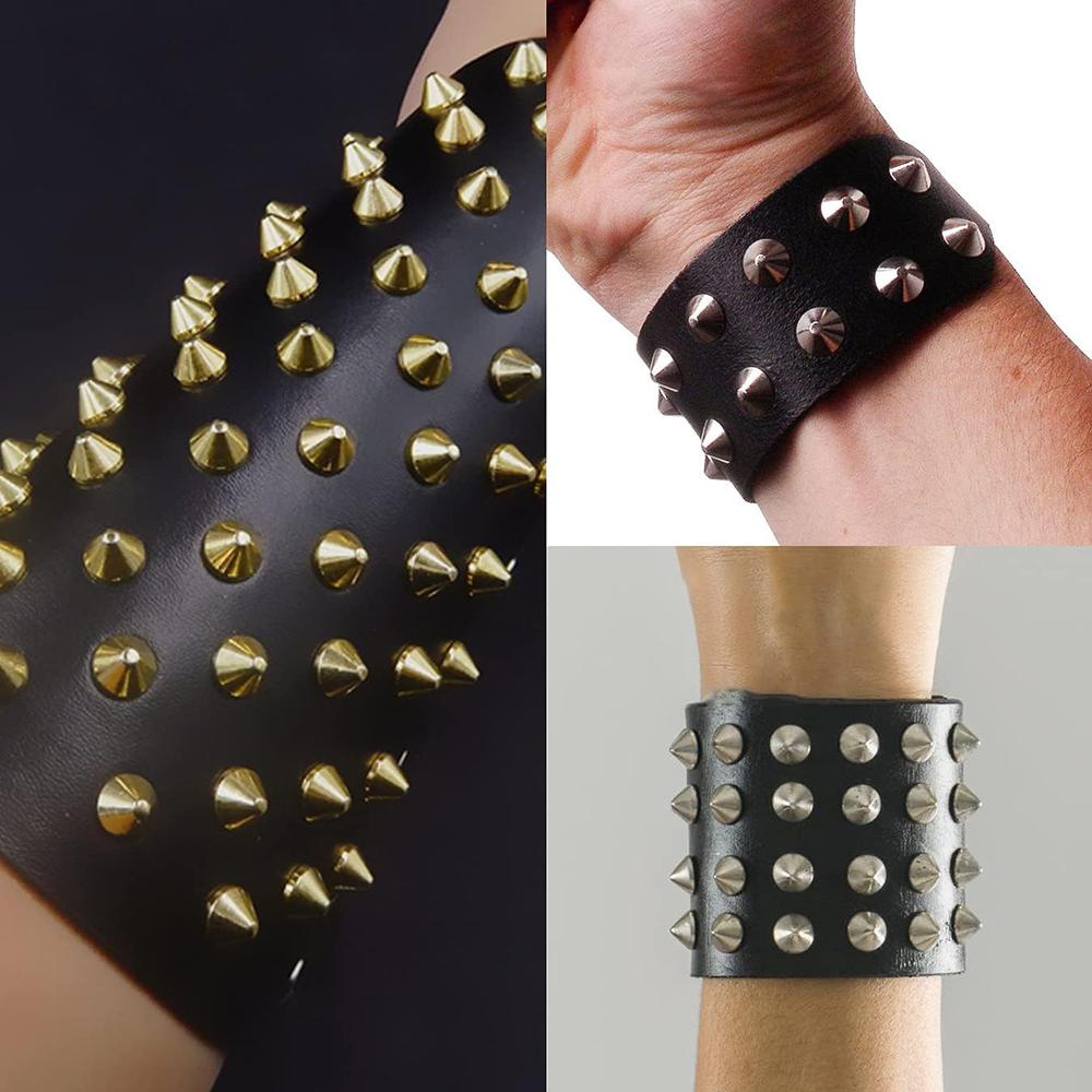 150 buc. Nituri punk cu glonțuri, conuri, mărgele, artizanat, bricolaj, punk, crampoane, accesorii pentru îmbrăcăminte, pantofi, geantă de mână