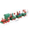Cute Christmas   Rail Car Compartment Toy Christmas Decoration Ornament Children Gift Red