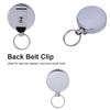 2 Pcs 65cm Retractable Pull Chain Metal Retractable Badge Holder Pull Chain Reel  Education Sector