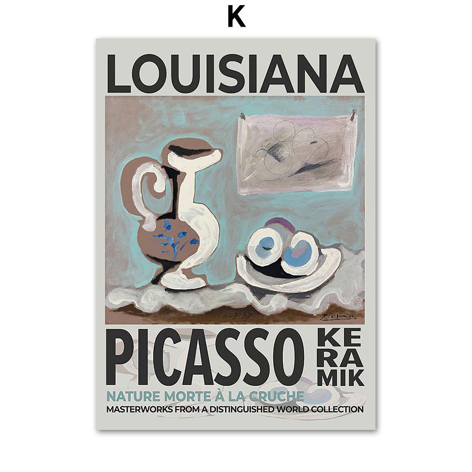 Abstract Fashion Girl Fruits Flower Line Picasso Posters And Prints Wall Art Canvas Painting For Living Room Decorative Pictures