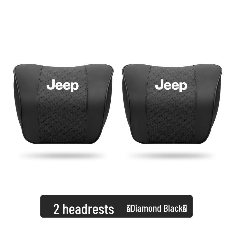 Zagłówek i podparcie lędźwiowe do Jeepa: Poduszka podróżna na szyję do Cherokee, Compass, Grand Commander