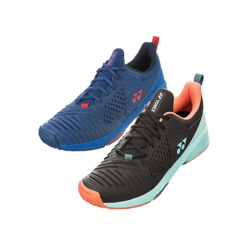 Yonex Sht-S3Mgcex (Sonicage 3 Cl/2023) Sony Cage 3 Tennis Shoes Clay Court Black/Navy