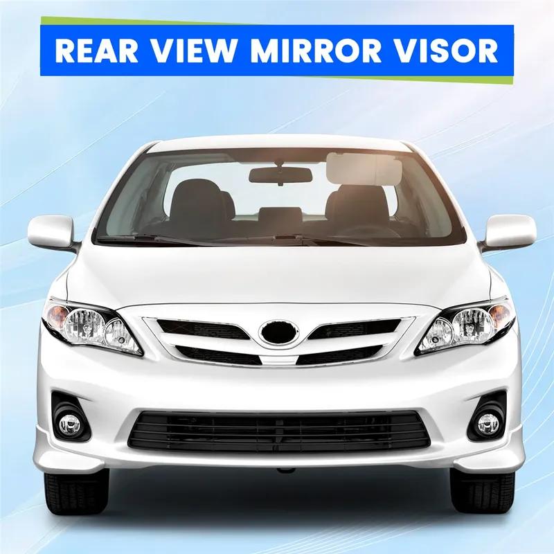 For Toyota Auris Corolla 2007 - 2013 Car Interior Sun Visor with Mirror Sun Shade Left Driver Side Gray Beige Right Side