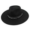 Style Wool Felt Hat With Large Brim For Men Women Winter Autumn Casual Outdoor Wear