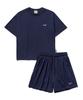 Eseulisseutyudio Basic Logo Oversized Short Sleeve And Shorts Set