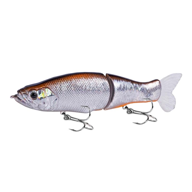 Swimming Lures Multi Jointed Swimbait with Treble Hook 32g 135mm Fishing Lure Artificial Hard Baits