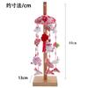 OKBABY Hanging Hina Hina Hanging Decoration Hanging Decoration with Natural Wooden Stand Height 44cm Cute Hina Hina Hanging Usafuku Peach Festival