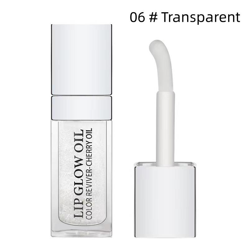 Non-Sticky Transparent Plumping Lip Oil Gloss - Moisturizing & Lip-Enhancing