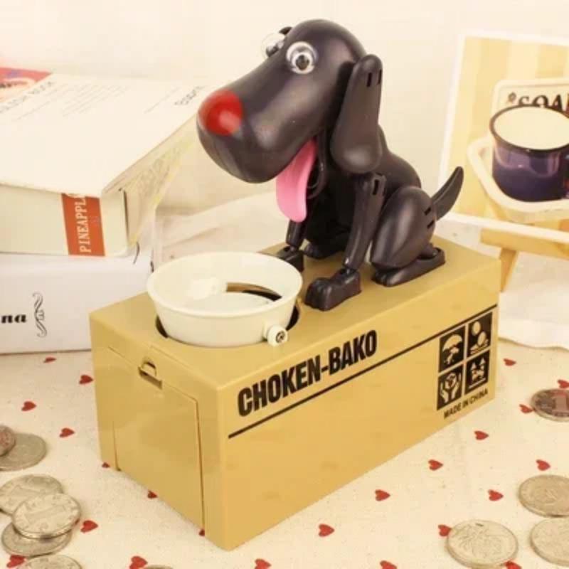 Automated Dog Steal Money Box Piggy Bank Coin Bank For Christmas Gift Kids Birthday Gift  Money Bank