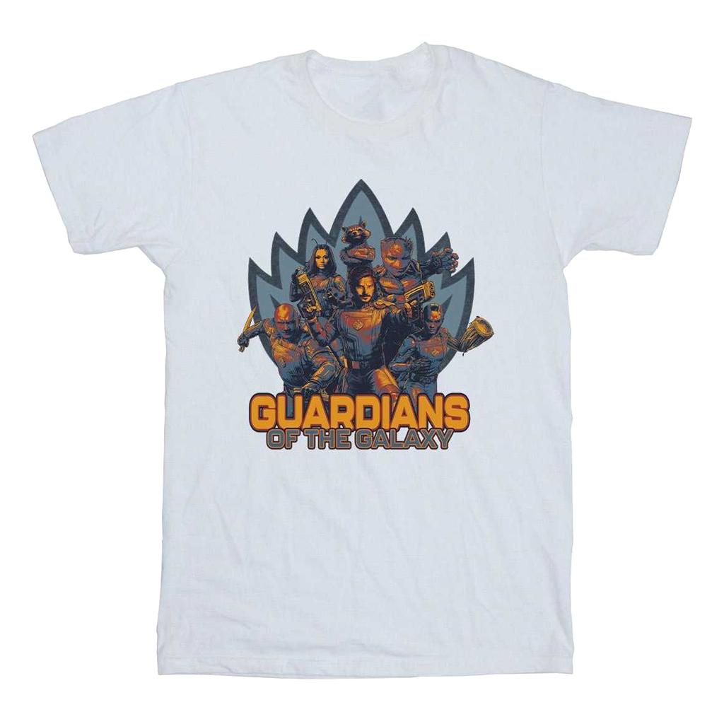 Guardians Of The Galaxy Volume 3 Boys Shield Cotton T-Shirt