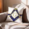 COOL FFreemasonry Symbol Pillow Case Pattern Printed Pillowcase For Living Room Sofa Cushion Cover