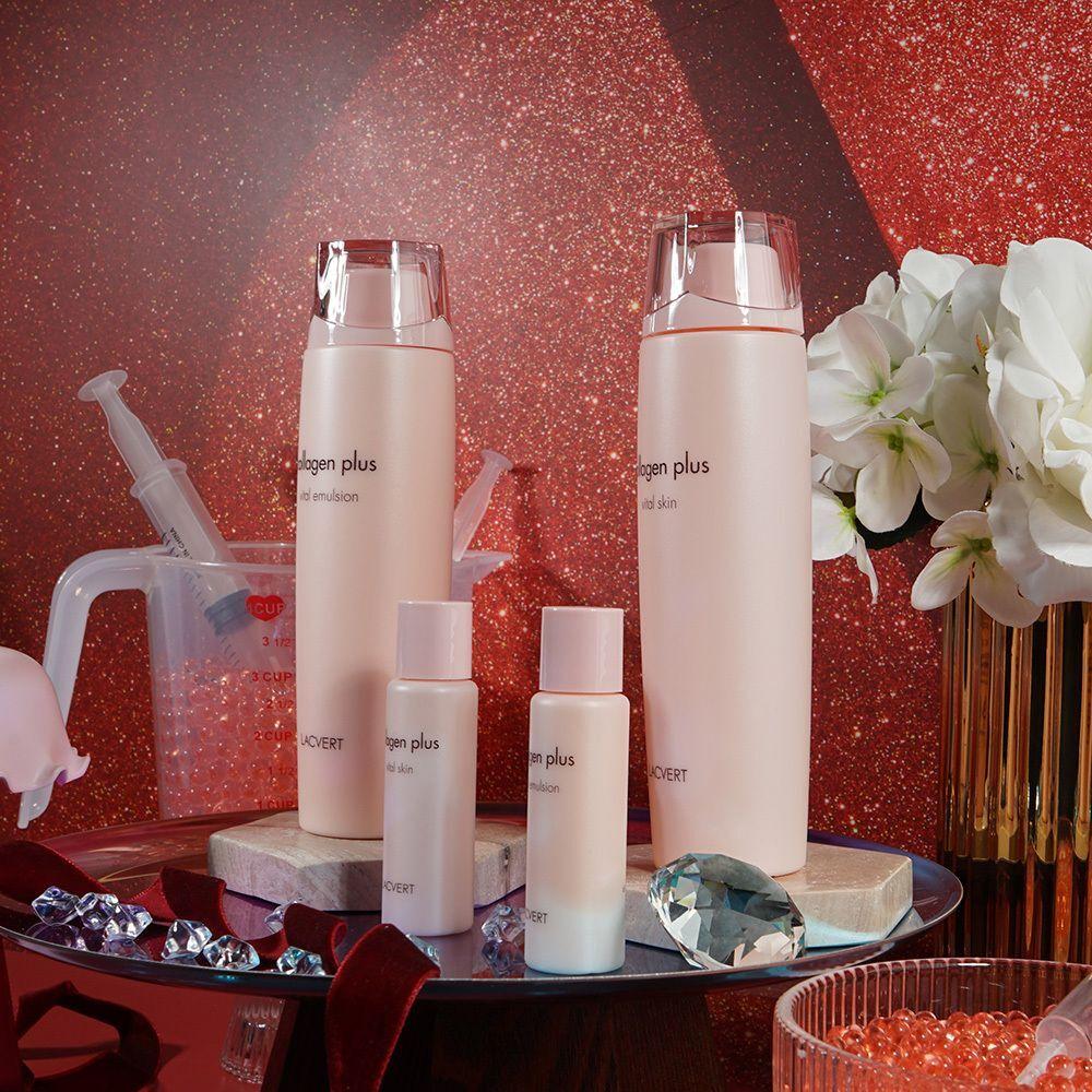 Elasticity VJGQDPNN Collagen Smooth and Glossy Moisturizing 2-piece set