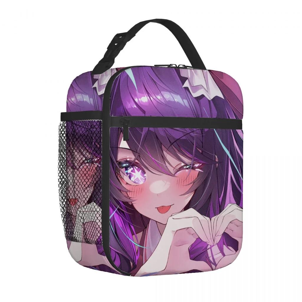 Oshi No Ko Anime-Lunchtasche, tragbar, aus dicker Aluminiumfolie isoliert, wasserdicht, ideal als Geschenk.