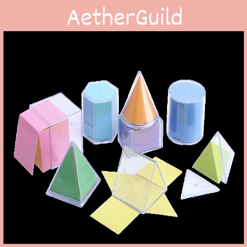 3D Geometrie Mathe Modellbausatz für die Mittelschule Würfel und Quader Entfaltete Darstellungen