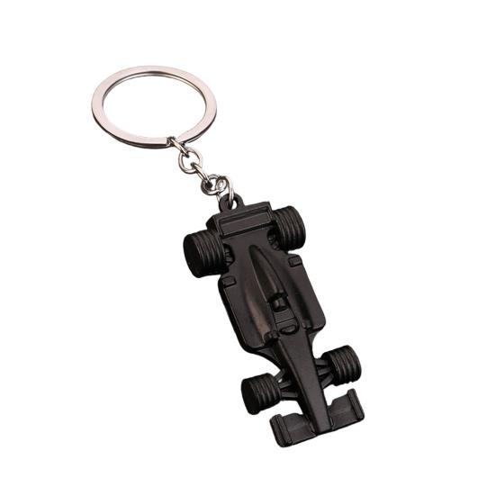 

Creative Racing Keychain Race Car Pendant Keychains for Car Keys Purse Handbag Backpack Travel Bag Cool Keychains Gifts for Men Friends Teacher Car чёрный