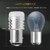 -24V S25 Double Bulb, White, Ultra Bright LED, 180° Steps, 180 Degree (1157 BAY15D,