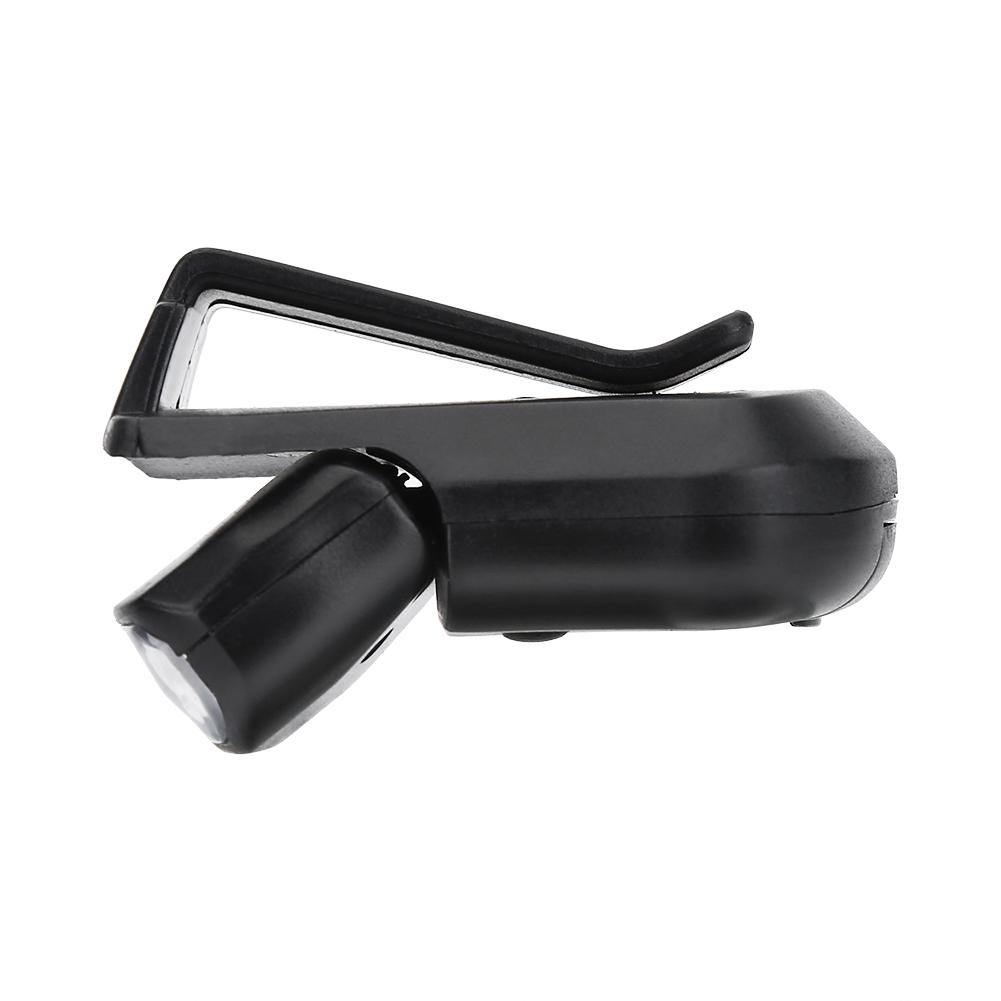 5 LED Cap Clip Head Lamp Light Hat HeadLamp For Outdoor Fishing Camping (Black)