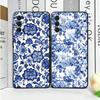 Blue And White Porcelain Pattern Soft Phone Case for Samsung A17 A37 A57 A16 A26 A36 A56 A15 A25 A35 A55 A14 A24 A34 A54 A13 A23
