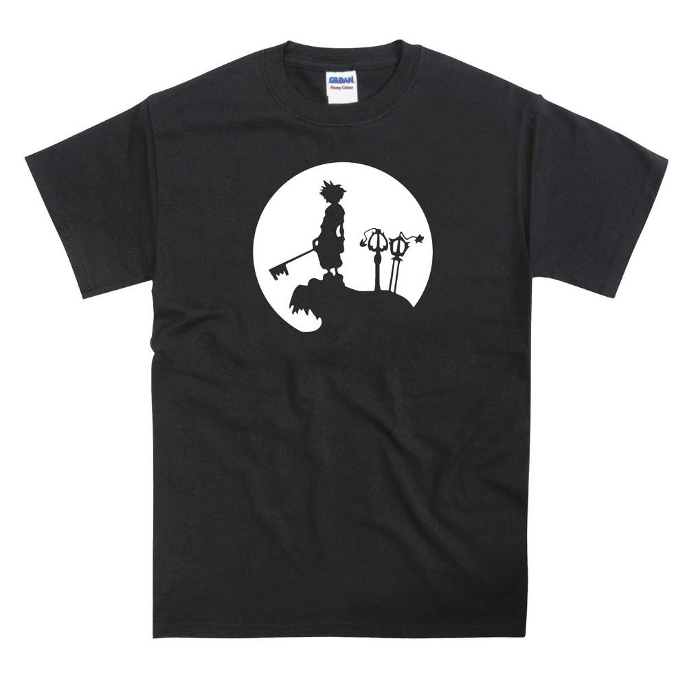 Sora Silhouette Kingdom Heart PS5 Inspired T-Shirt 3XL