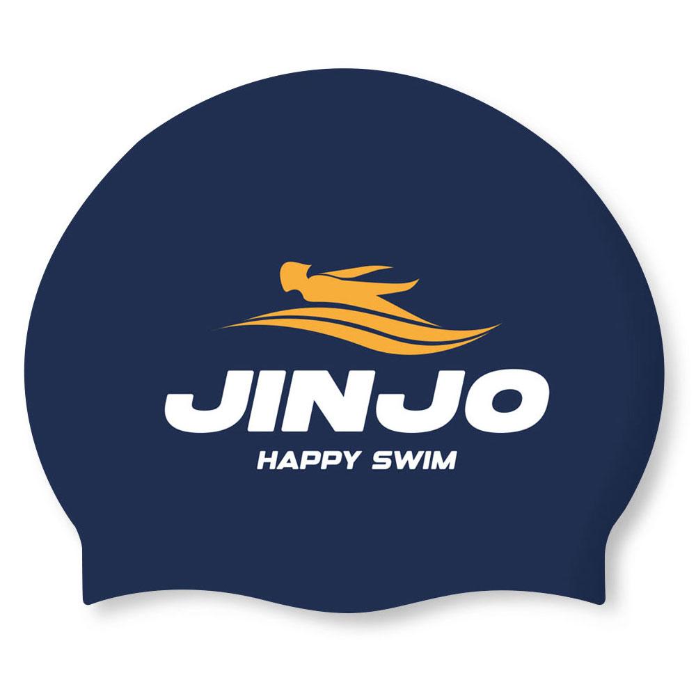 Eseudisebeun Silicone Swim Cap Jinjo-Navy