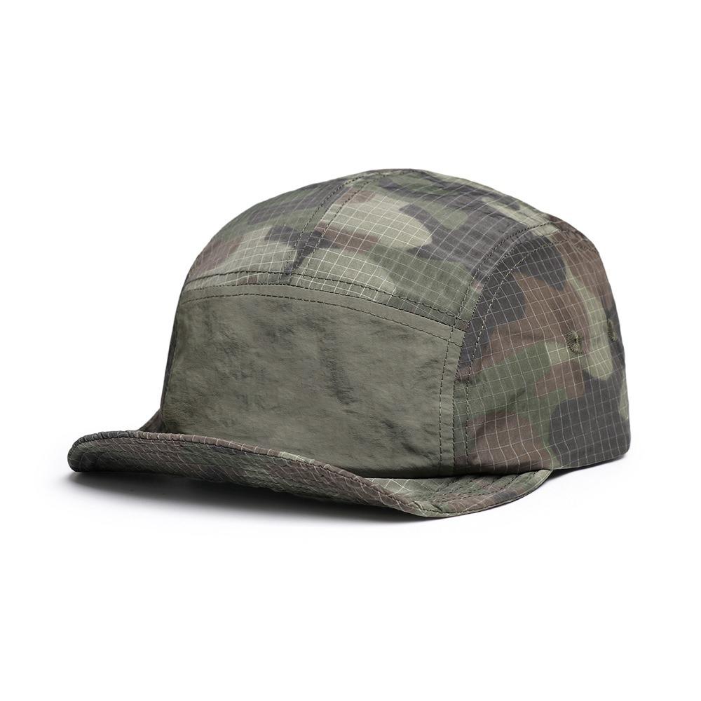 Breathable Camouflage Baseball Cap Quick Drying Sports Cycling Hats Fashion Sun Hat Summer зелёный