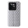 For Realme GT 7 Pro 5G Wallet Case Rhombus Imprinted Leather Phone Cover