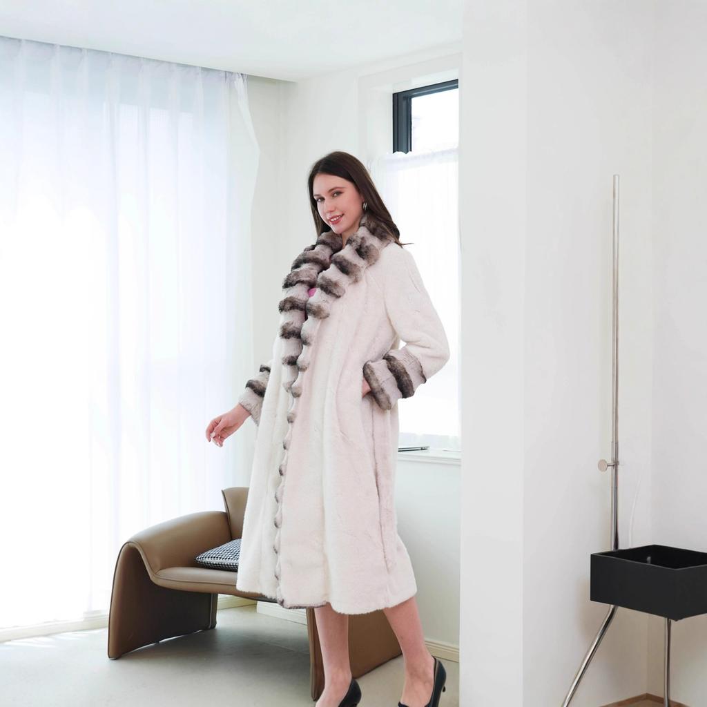 2025 Fur Coat for Women  Environmentally Friendly Imitation Fur Fur Mink Fur