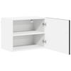 Wall Cabinet LUCCA Black 50 X 31 X 40 Cm Particleboard